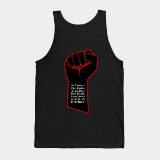 A Rebellious Act Tank Top